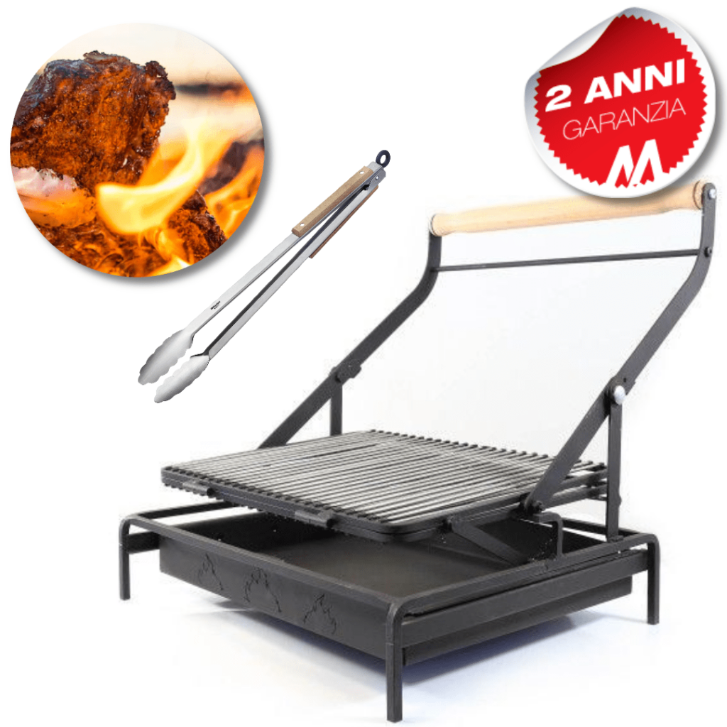 barbecue portatile griglia girevole